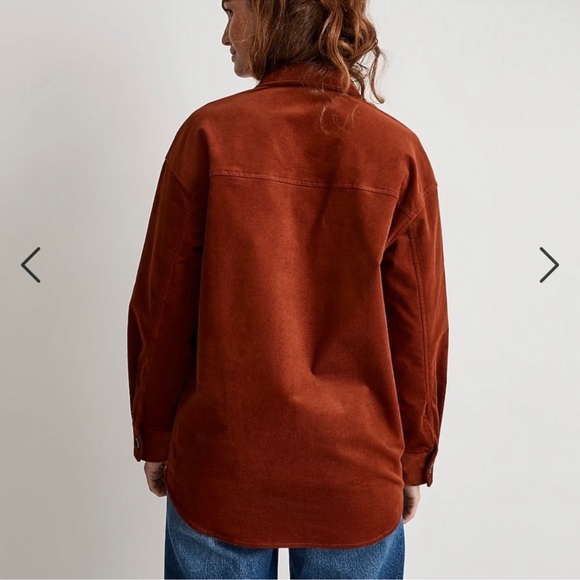Madewell Corduroy Twill Oversized Shirt-Jacket, size M - Picture 2 of 5